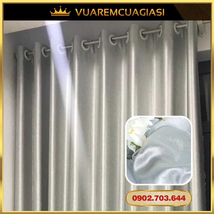 Rèm cửa chống nắng giá rẻ dùng cho cửa sổ nhiều size chống nắng lên đến 96% VIP25