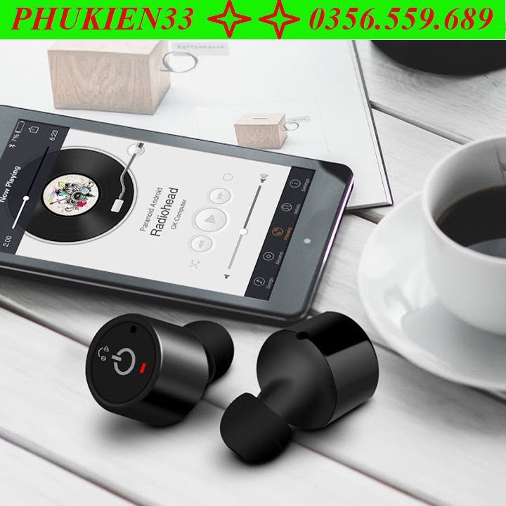 Cặp Đôi Tai Nghe Bluetooth Không Dây X1T – Nhỏ Gọn