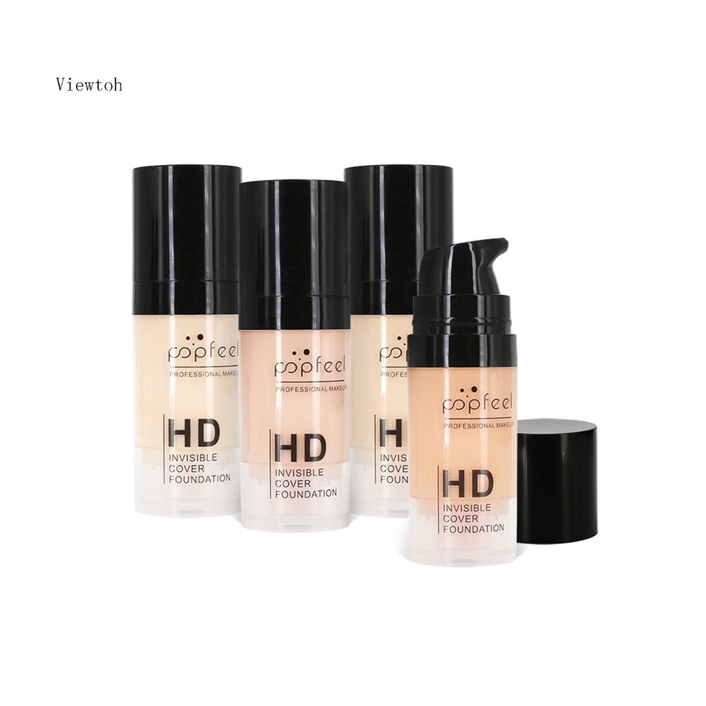 Kem nền POPFEEL 15ml dưỡng ẩm lâu trôi trang điểm tự nhiên | BigBuy360 - bigbuy360.vn