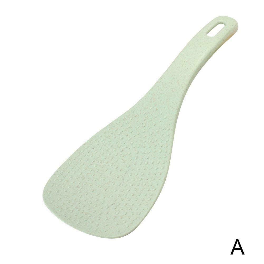 1Pcs Wheat Straw Material Non-Stick Rice Spoon Kitchen Shovel Meal Kitchen Rice Rice Cooker F5G7