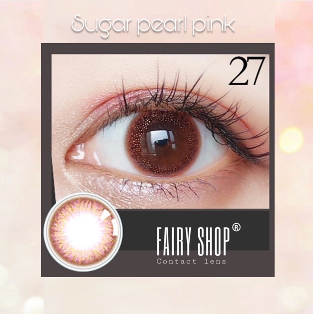 Áp tròng BNA BROWN 14.0MM - FAIRY SHOP CONTACT LENS độ cận 0 đến 6