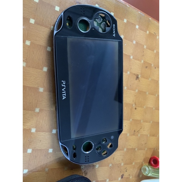 Xác máy Psvita 1000 Nút nhựa Psvita , mặt trước sau PSVITA 1000 khung xương psvita cũ