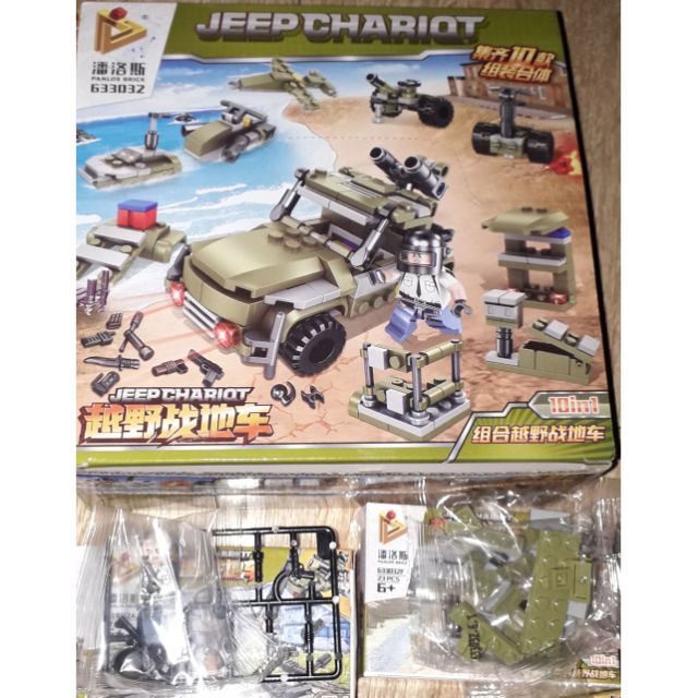 Sét trọn bộ lắp ráp LegoPubg 633032 rất đẹp