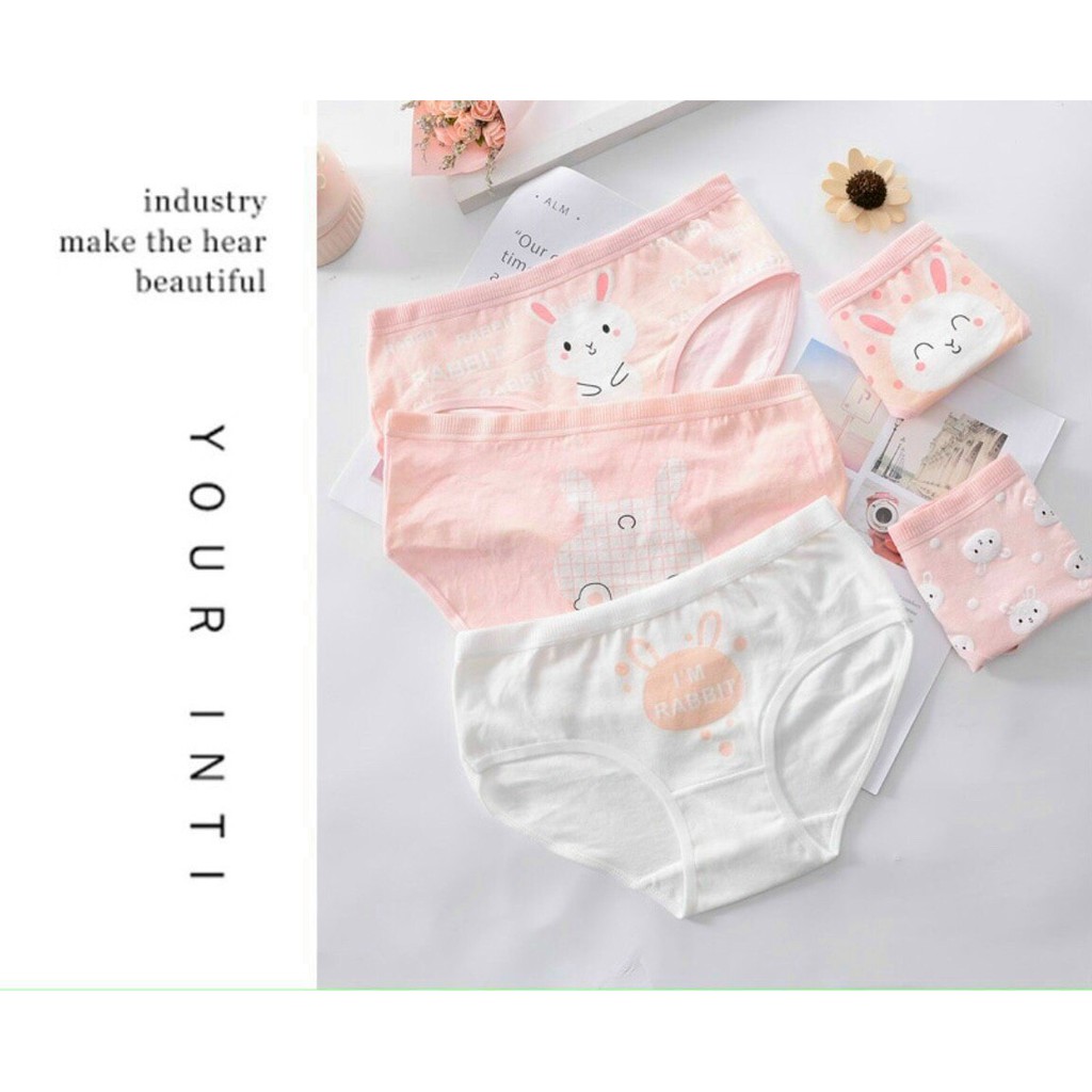 Quân lót cotton kute hình dễ thương | BigBuy360 - bigbuy360.vn