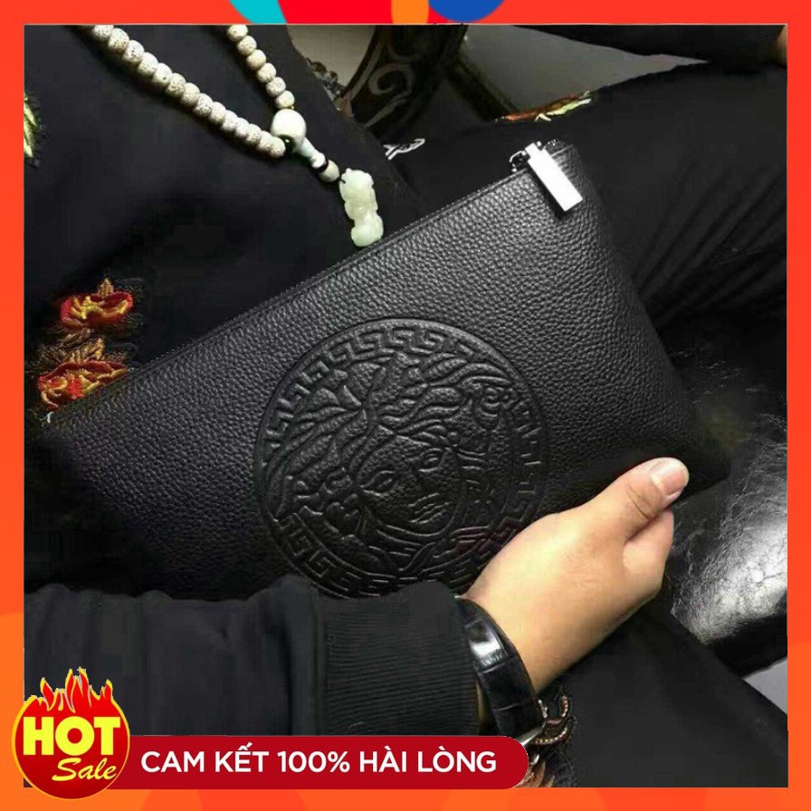 Túi Da Cầm Tay Thời Trang Xu Hướng Mới Dành Cho Nam HOT