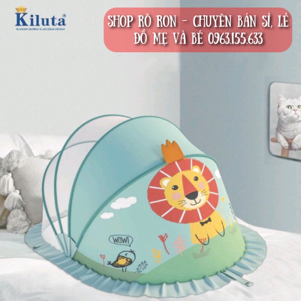 Màn chống muỗi gập gọn - Màn gập hình thú KILUTA cho bé - Shop Rô Ron
