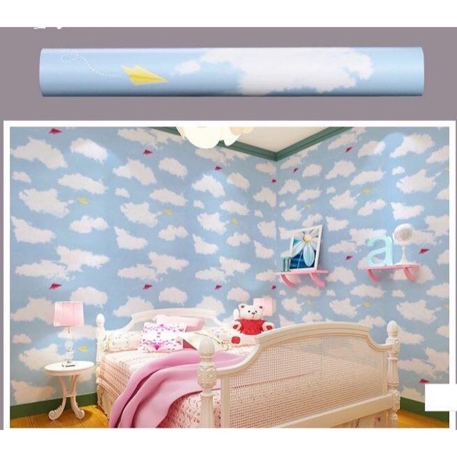 Decal cuộn mây trời 5 met