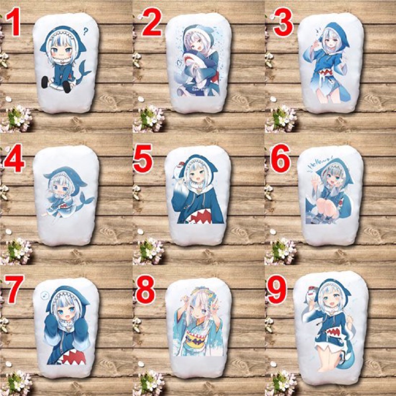 Gối ôm gawr gure 25-50cm in 2 mặt / Gấu gawr gure