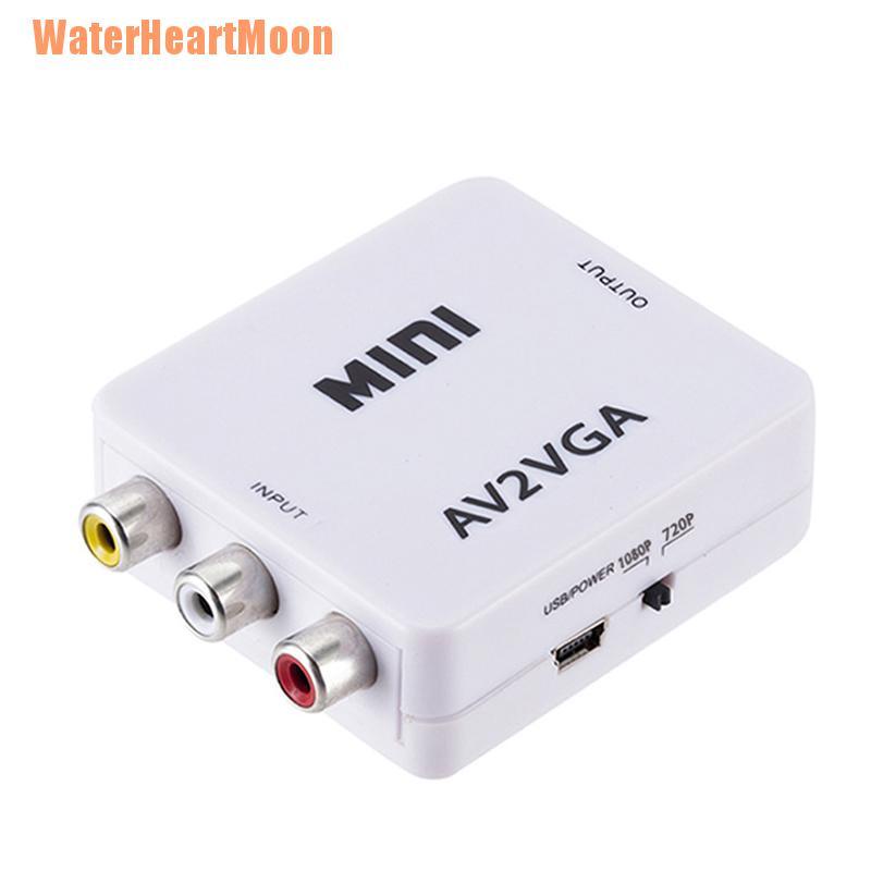 Bộ Chuyển Đổi Video Từ Av Rca Sang Vga Hd 1080P Tv | BigBuy360 - bigbuy360.vn
