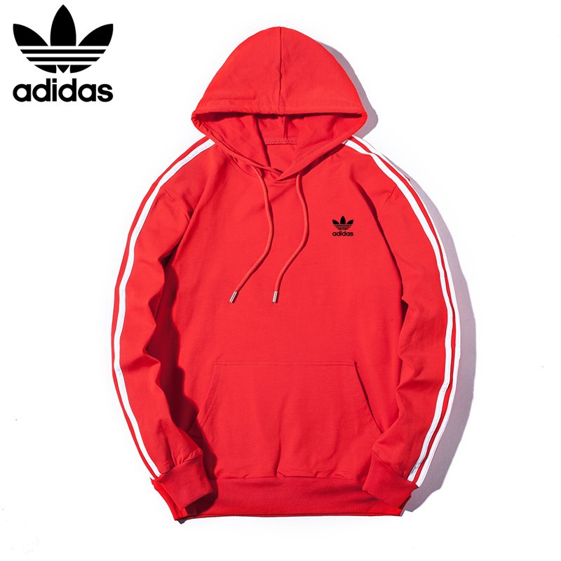 Áo sweater thể thao adidas tay dài chất liệu cotton thoáng khí thời trang cho nam