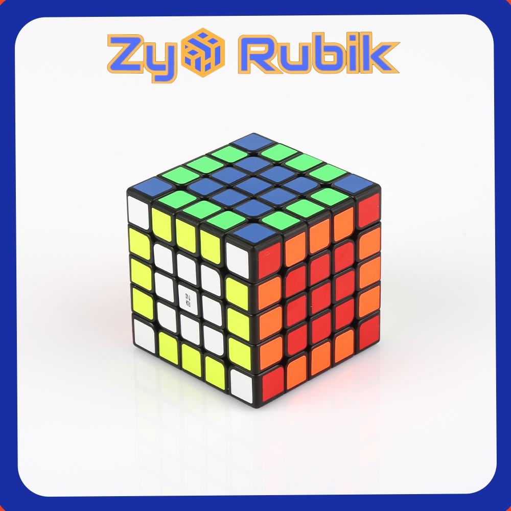 Rubik 5x5 QiYi Qizheng Black (Màu Đen) - Đồ Chơi Rubik 5 Tầng - ZyO Rubik