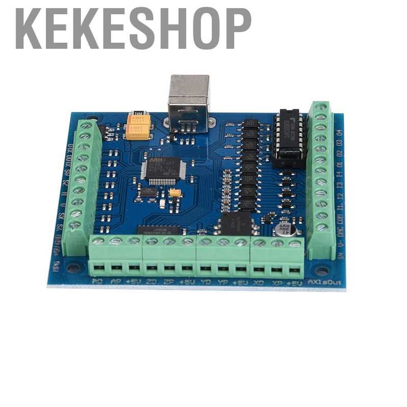 Kekeshop MACH3 100Khz Motion Controller Card Breakout Board USB Cable for CNC Engraving 