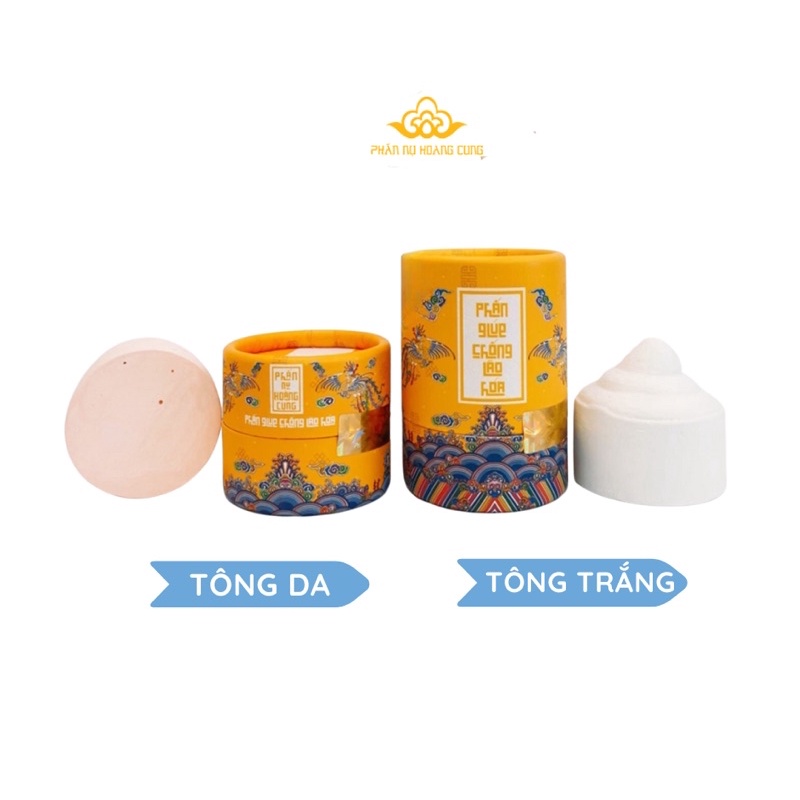 Phấn chống lão hoá Phấn Nụ Hoàng Cung nụ lớn màu trắng 25gr