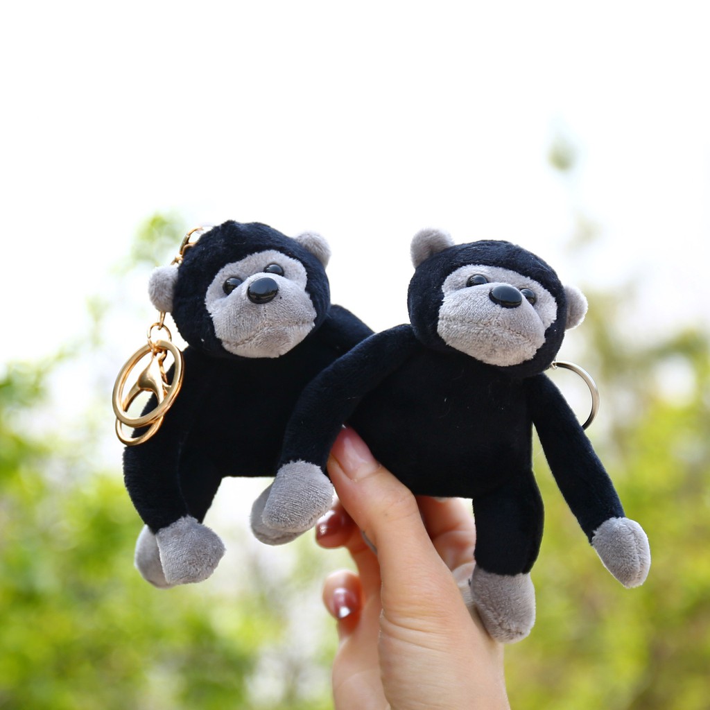 Móc khóa thú bông khỉ con dễ thương loại đẹp PK56