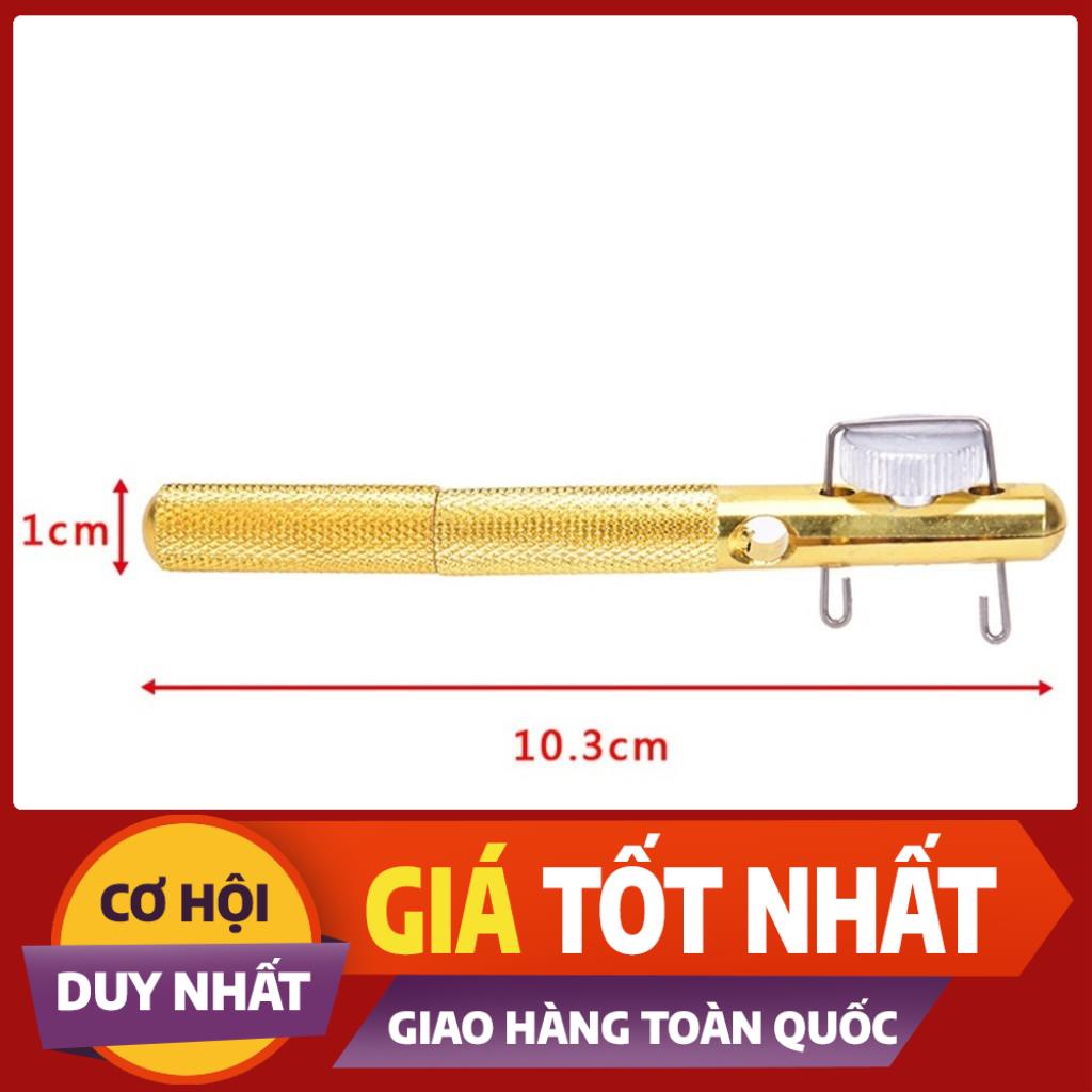 Dụng Cụ Hỗ Trợ Buộc Lưỡi Câu Cá lưỡi câu đài Bằng Kim Loại Màu Vàng Đồng - Đồ câu uy tín số 1