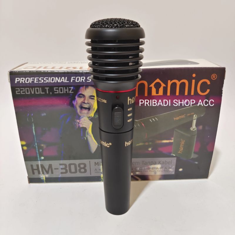 Micro Không Dây HM-308 / HM-308 Chuyên Nghiệp Chất Lượng Cao