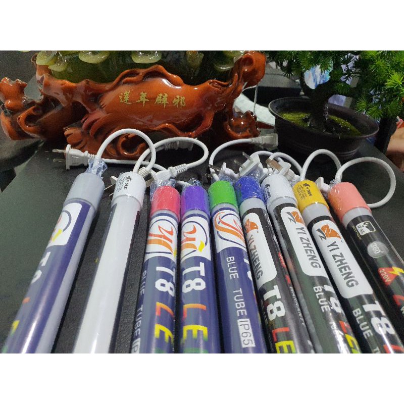 BÓNG ĐÈN T8 NHỰA 0M6 1M2 ĐỦ CÁC MÀU | BigBuy360 - bigbuy360.vn