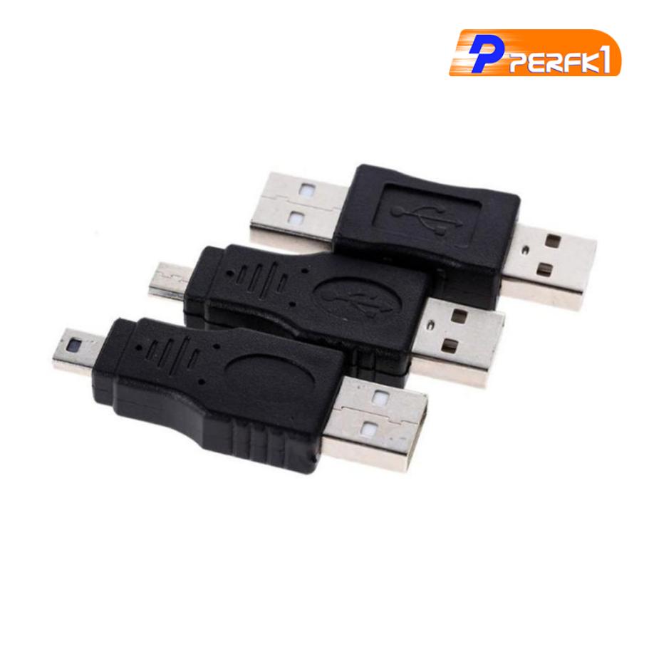 Set 12 Đầu Chuyển Đổi Otg Usb 2.0 A Male Sang Female Micro-B | BigBuy360 - bigbuy360.vn