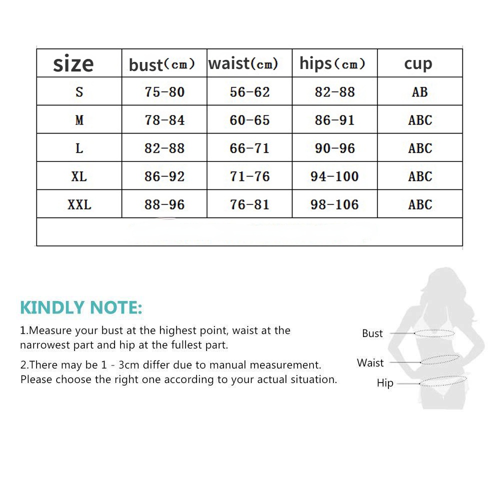 DUNEA Bikini Tua Rua In Họa Tiết Cổ Điển Y0725