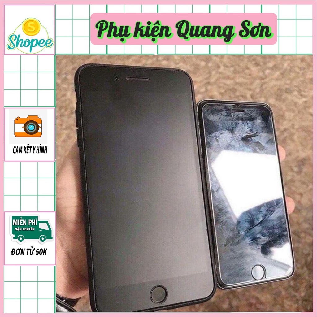 Cường Lực Full Màn Chống Vân Tay - Mồ Hôi Dành Cho 6/6plus/7/7plus/8/8plus/x/xsmax/11/11pro/11promax