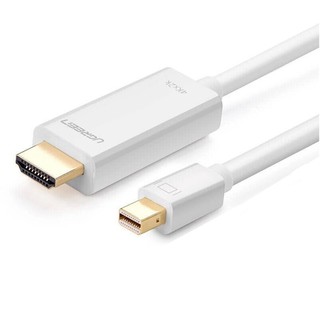 Màu Trắng Cáp chuyển đổi Mini DP sang HDMI 4K*2K UGREEN 10453 10452 20849  MD101