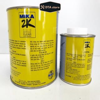 Dầu Bóng 2k Mika (2 Thành Phần)