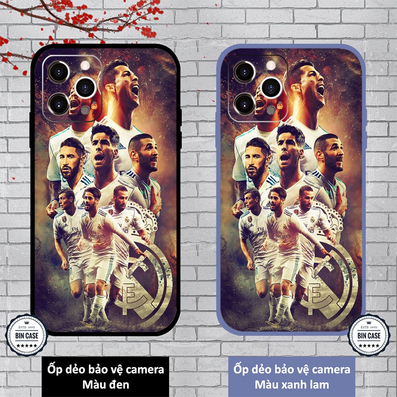 ⚽ Ốp lưng Real Madrid siêu hot trend ⚽ Ốp dẻo độc đáo iphone 6/6s/7/8 plus/x/xr/xs max/12 pro max/11 promax SPORT0063