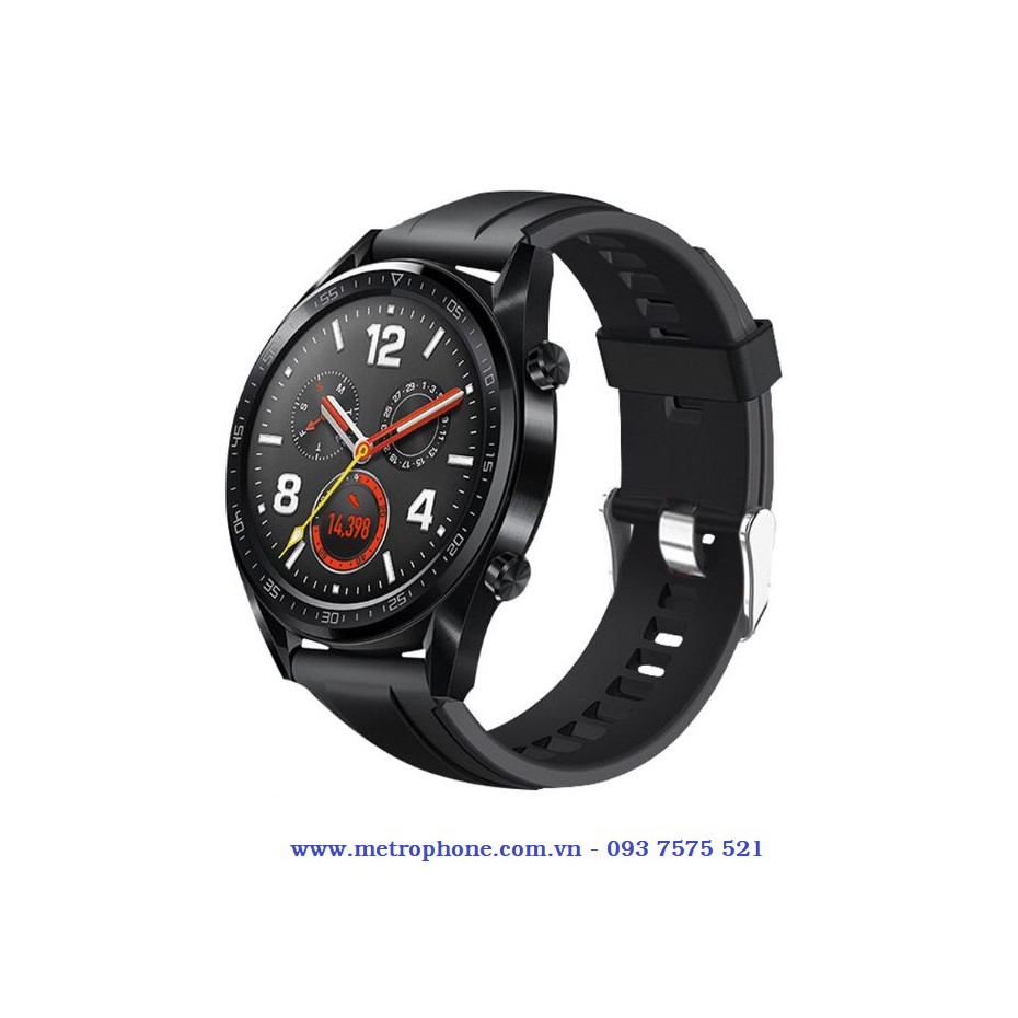 Dây cao su 2 lớp dùng thay thế dây cho đồng hồ Gear S3 Classic  / Frontier / Huawei Watch GT / GT 2 / Galaxy Watch 46mm