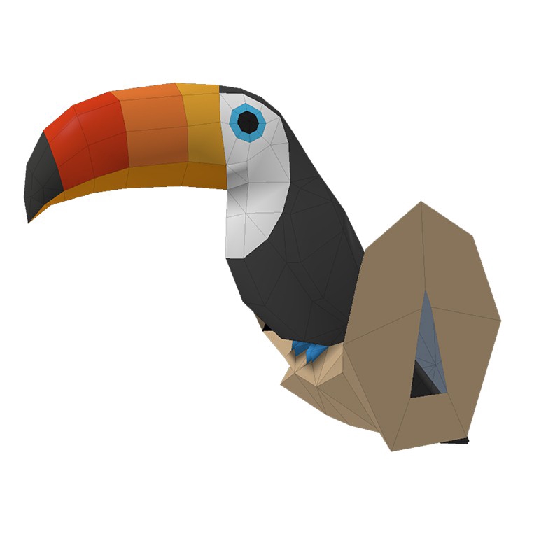 Bộ Giấy 3D Mô Hình Thủ Công Tự Làm