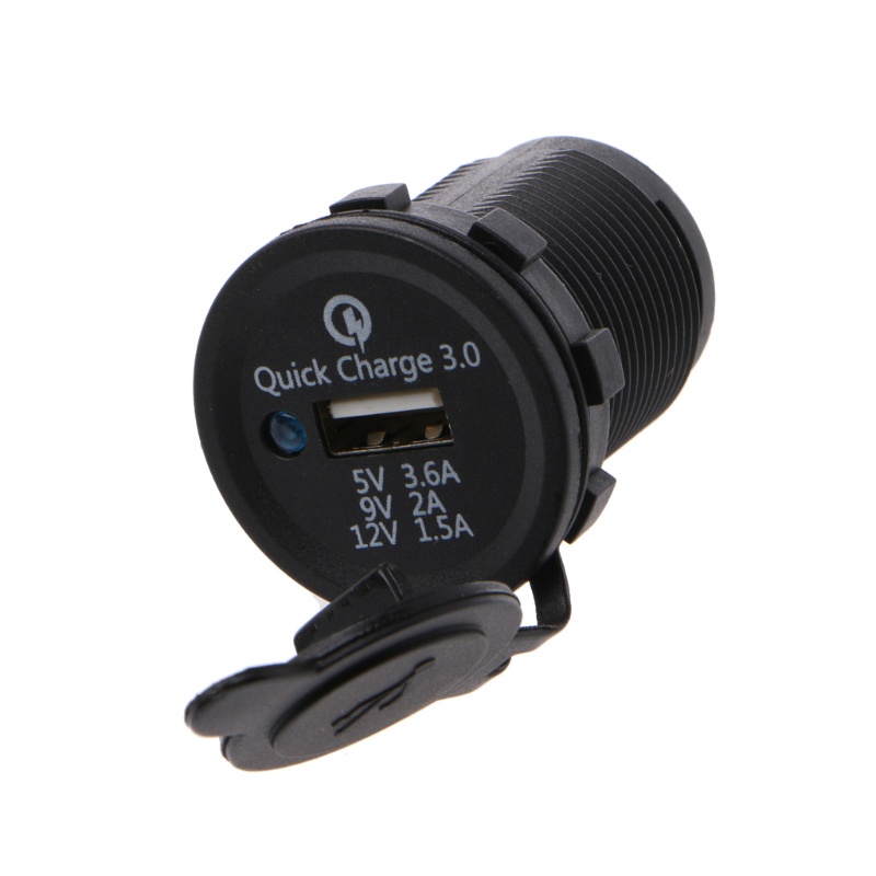 Tẩu Sạc Điện Thoại Nhanh Cổng USB Cho Xe Hơi