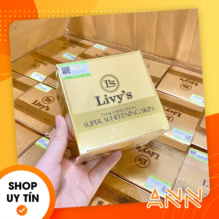 [Chính hãng] Kem body dưỡng trắng da Livy's Thái Lan - Whitening body Lotion Livy's - 8850094077776