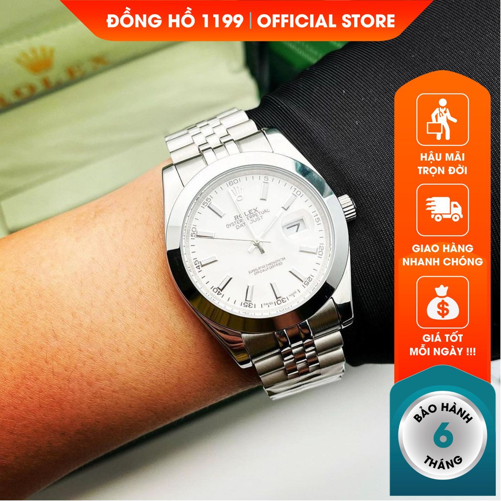 Đồng hồ cơ nam dây thép cao cấp chống nước chống xước sang trọng lịch lãm bảo hành 6 tháng 2282J - 1199 Watches | BigBuy360 - bigbuy360.vn