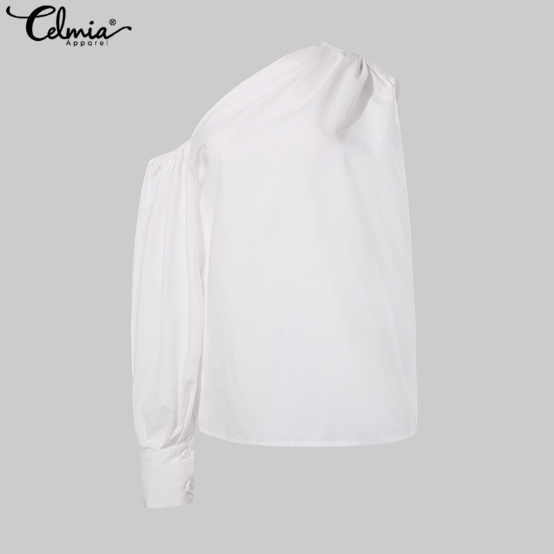 Áo Kiểu CELMIA Trễ Vai Thiết Kế Không Đối Xứng Thời Trang Cho Bạn Gái | BigBuy360 - bigbuy360.vn