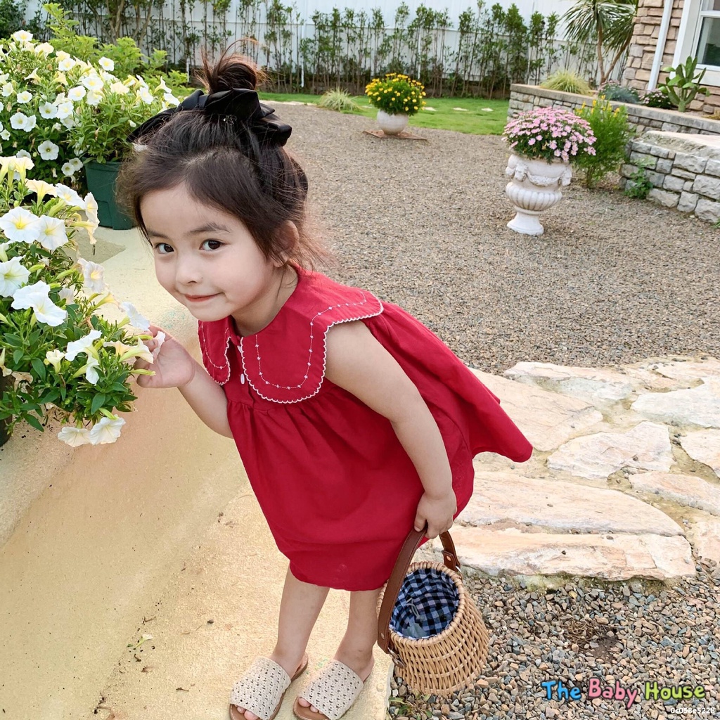 Váy Bé Gái  𝐅𝐑𝐄𝐄𝐒𝐇𝐈𝐏 Váy Công Chúa Phong Cách Hàn Quốc Đáng Yêu Cho Bé