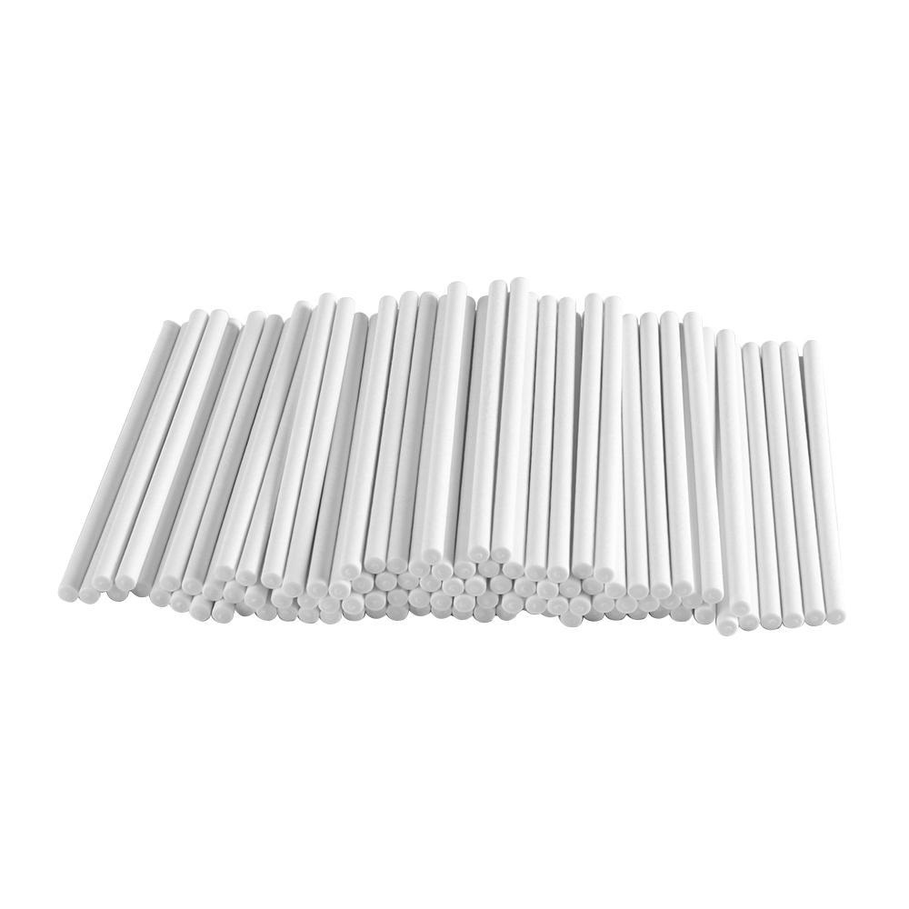 Set 100 Que Giấy Trơn Làm Kẹo Mút