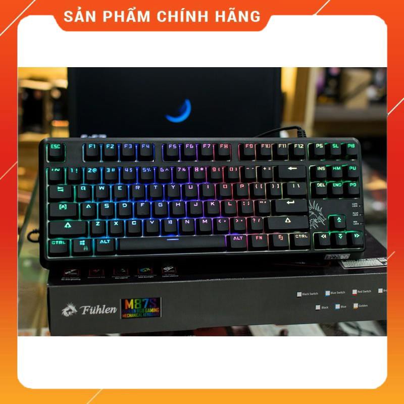 Bàn phím cơ Fuhlen M87S (Huano switch)