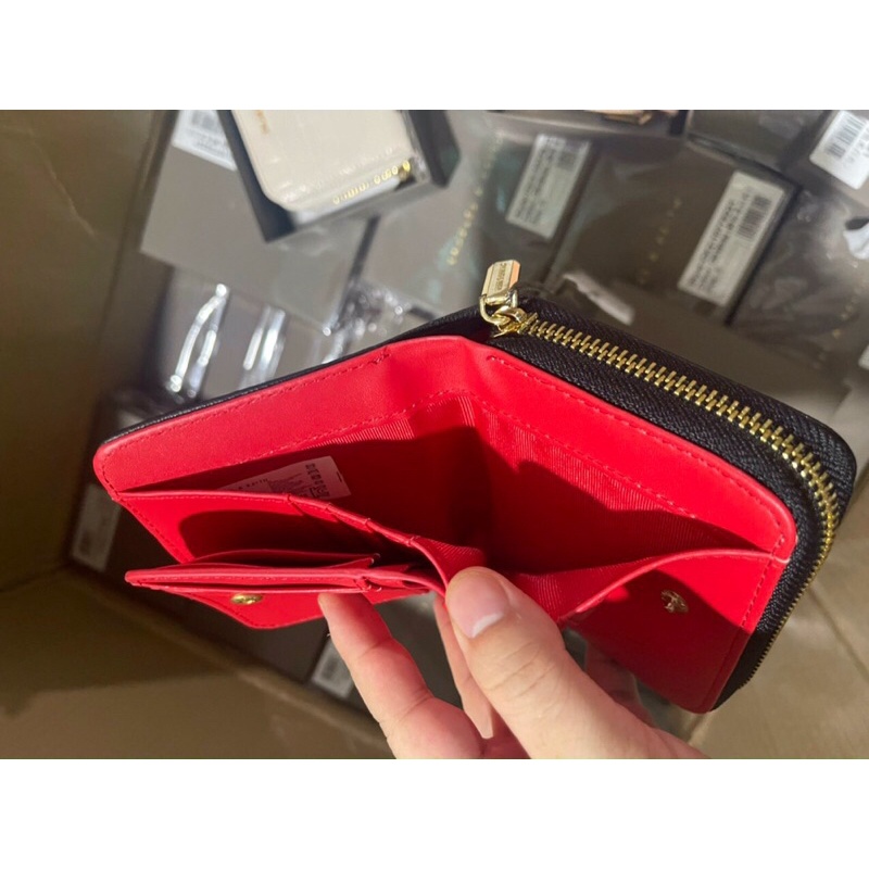 Ví nữ chữ CNKis dầy dặn da rắn chữ nổi cầm tay nhiều ngăn đựng thẻ-DẦY