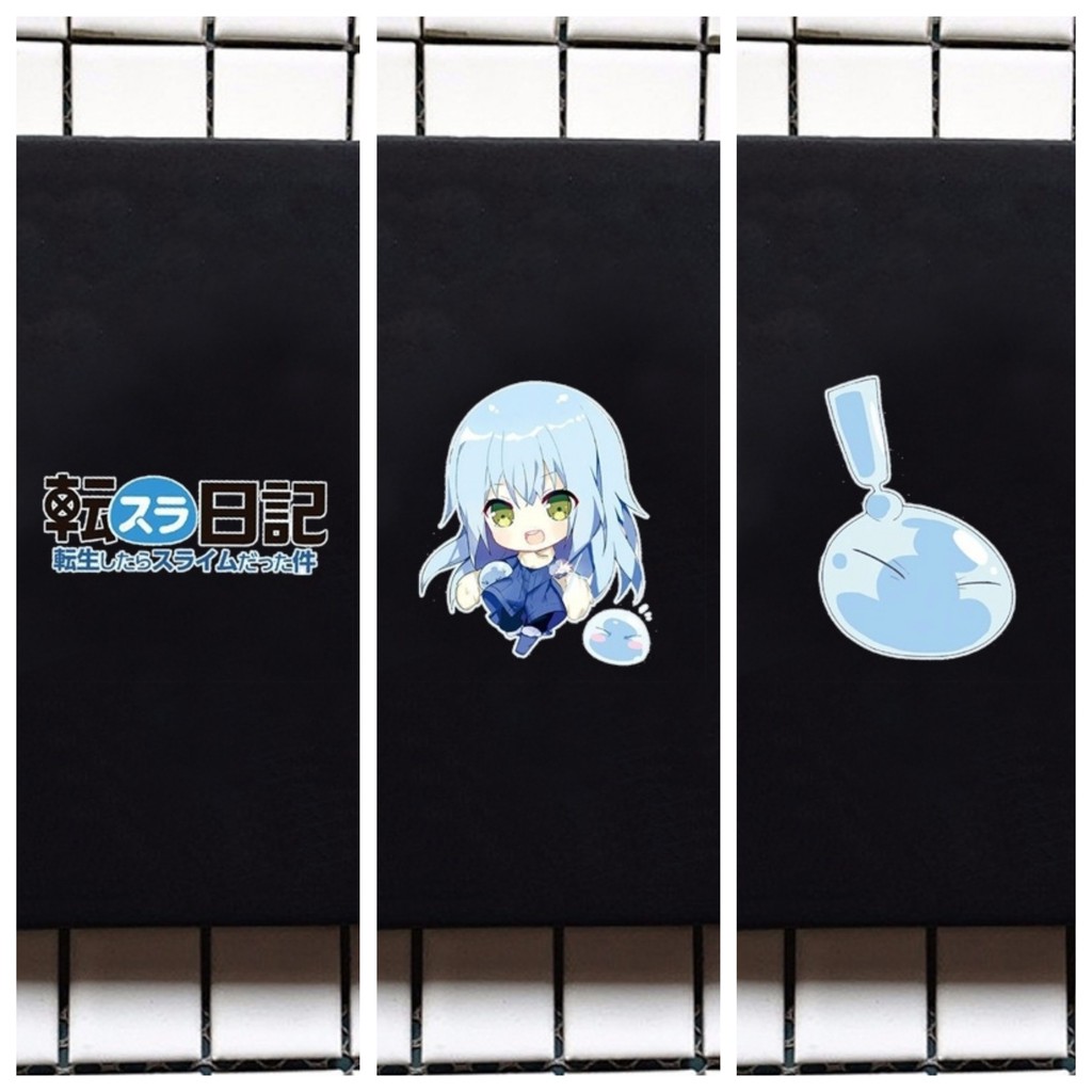 Sổ da cầm tay A6 in hình Tensei-shitara Slime datta Ken Lúc đó, tôi đã chuyển sinh thành Slime