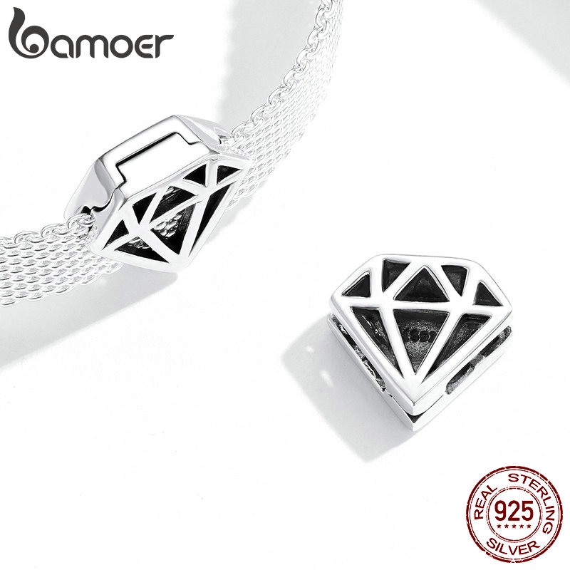 Mặt trang sức Bạc 925 bamoer gắn vòng tay SCX117