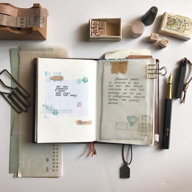 Ruột sổ midori size passport