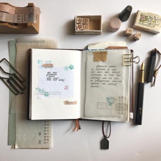 Ruột sổ midori size passport 12.5x9 cm