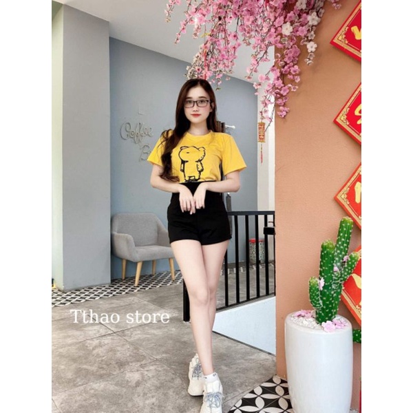 Áo thun in hình gấu cực chất