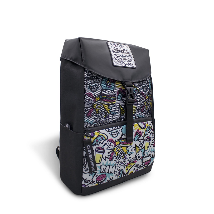 Ba Lô CLEVERHIPPO Topper Street Style BST7201/BLACK