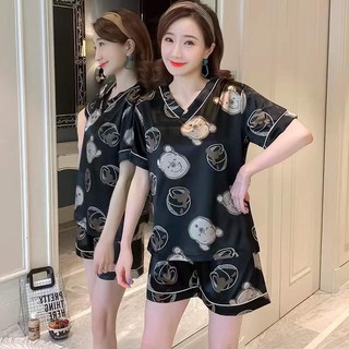 Bộ Đồ Phi Lụa Ngắn Tay Quảng Châu