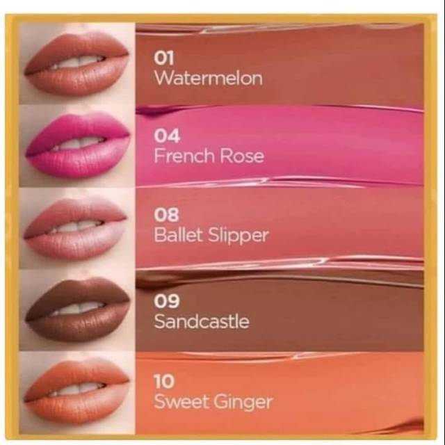 (Hàng Mới Về) Set 3 Son Môi Shannen Lên Màu Chuẩn Đẹp