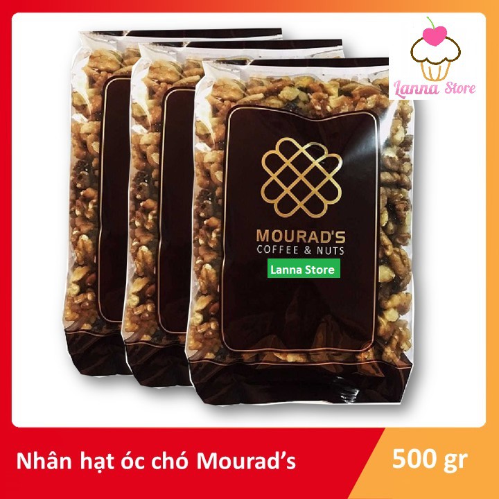[HÀNG CHUẨN LOẠI NGON] Nhân Hạt Óc Chó Mourad's túi 453g - Úc
