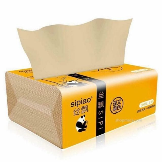 15 Gói - Giấy ăn Gấu trúc Sipao [ Bán Lẽ Giá Sỉ ]