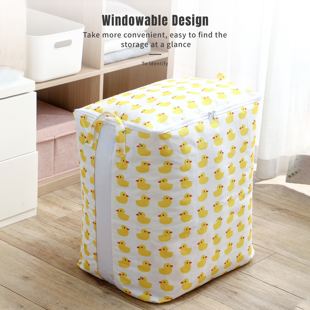 Túi JUJIAJIA đựng chăn không thấm nước chống ẩm chống bụi chịu lực