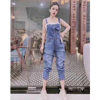 Quần yếm dài.. quần bò yếm