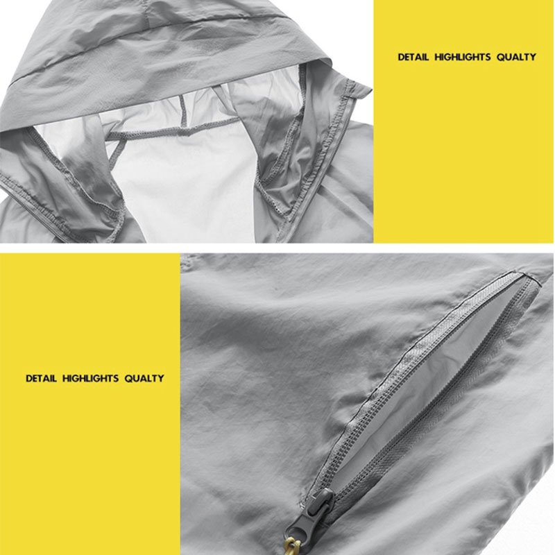 Uniqlo Áo Khoác Hoodie Thể Thao Chống Tia UV Thoáng Khí Nhanh Khô Thời Trang 2022 Chất Lượng Cao Cho Nam Và Nữ